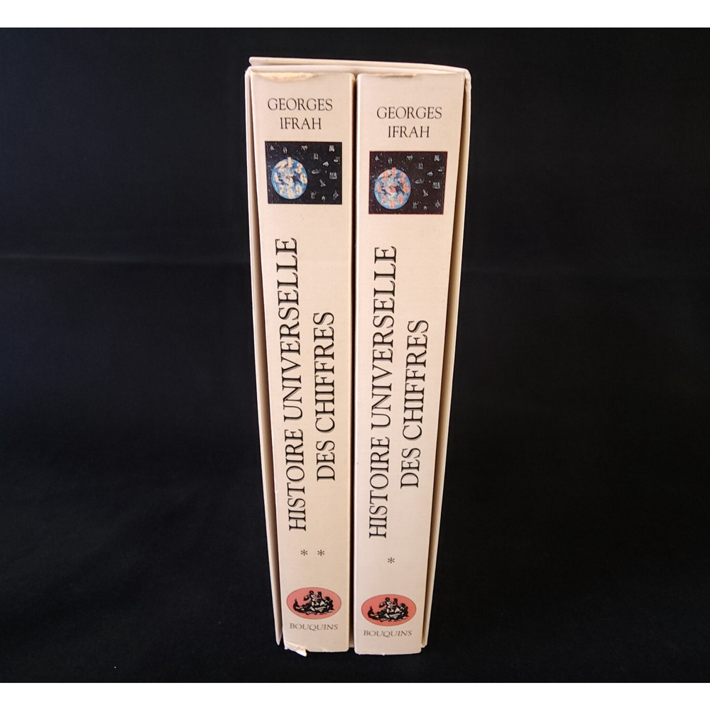 Coffret Complete 2 Tomes Georges IFRAH - Histoire Universelle Des Chiffres 1994